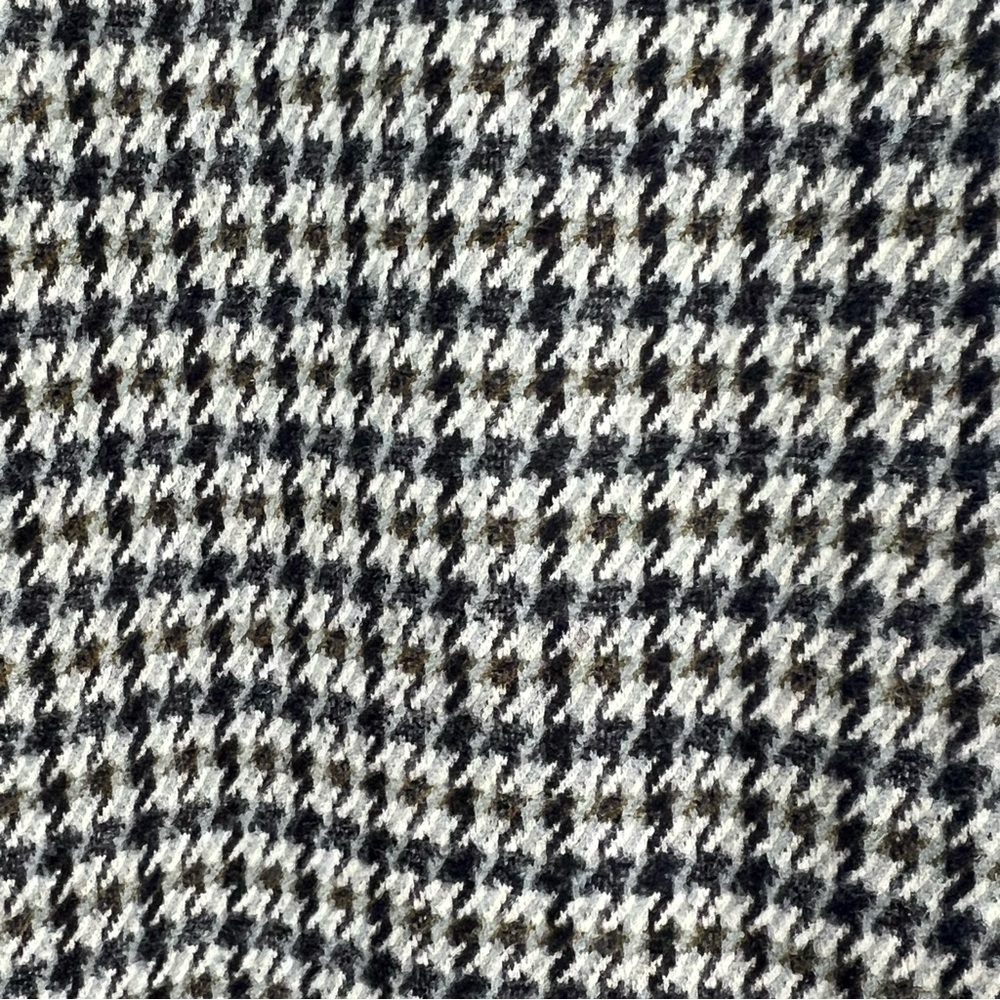 Madewell NWT Oversized Knit Blazer in Houndstooth True Black size Medium - Picture 5 of 10